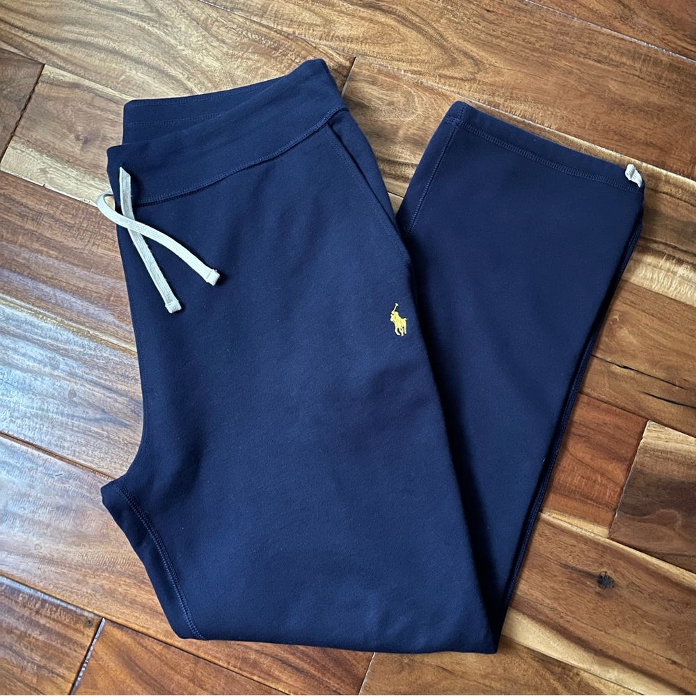 EUC Polo Ralph Lauren Classic Fleece Drawstring Pants - Picture 4 of 14